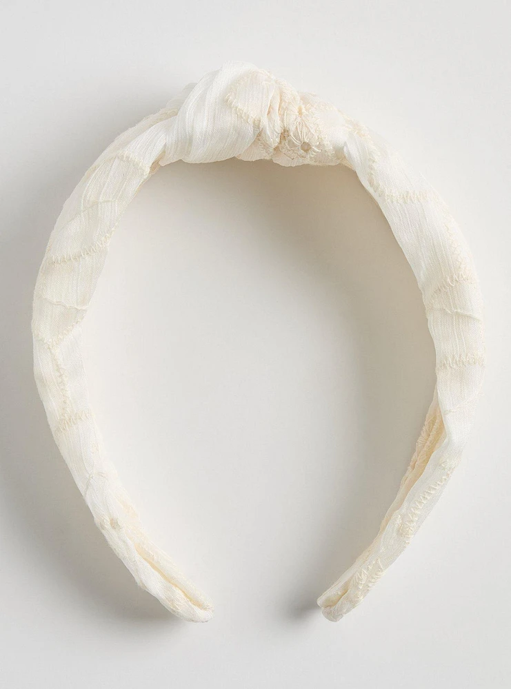 Floral Knot Headband