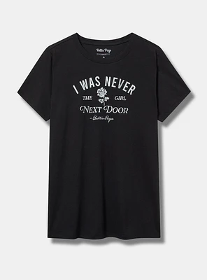 Bettie Page Classic Cotton Crew Tee