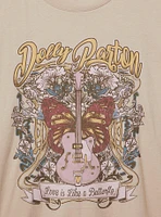 Dolly Parton Relaxed Cotton Crew Tee