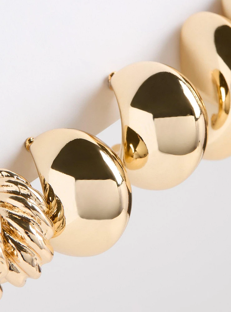 Mini Hoop Earring Set