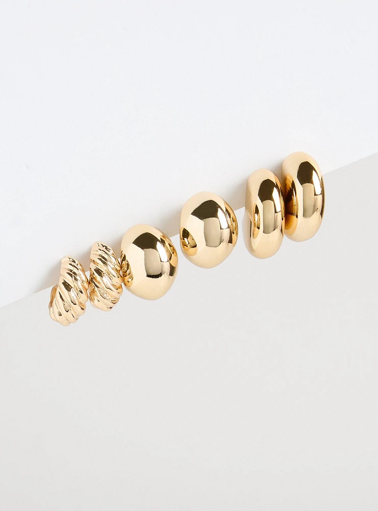 Mini Hoop Earring Set
