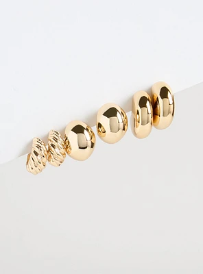 Mini Hoop Earring Set