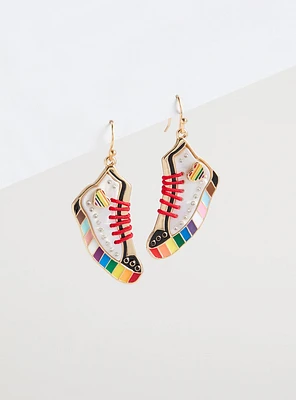 Pride Sneaker Statement Earring
