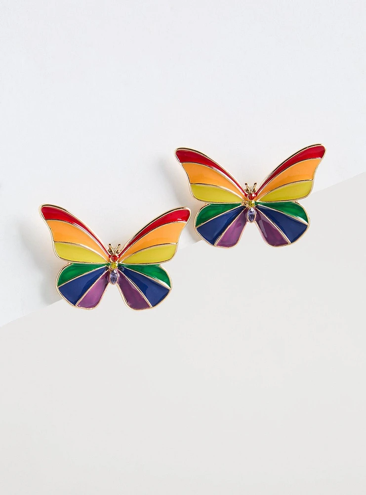 Pride Butterfly Earring