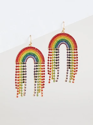 Pride Rainbow Statement Earring