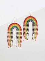 Pride Rainbow Statement Earring