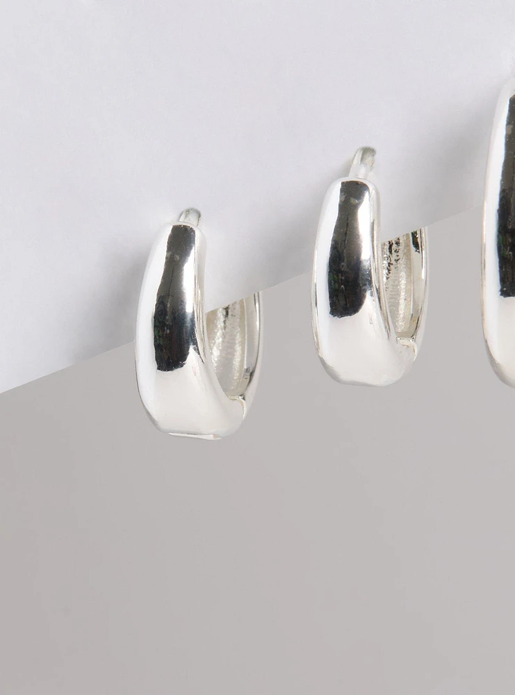 Everyday Hoop Earring Set