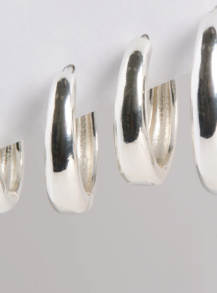 Everyday Hoop Earring Set