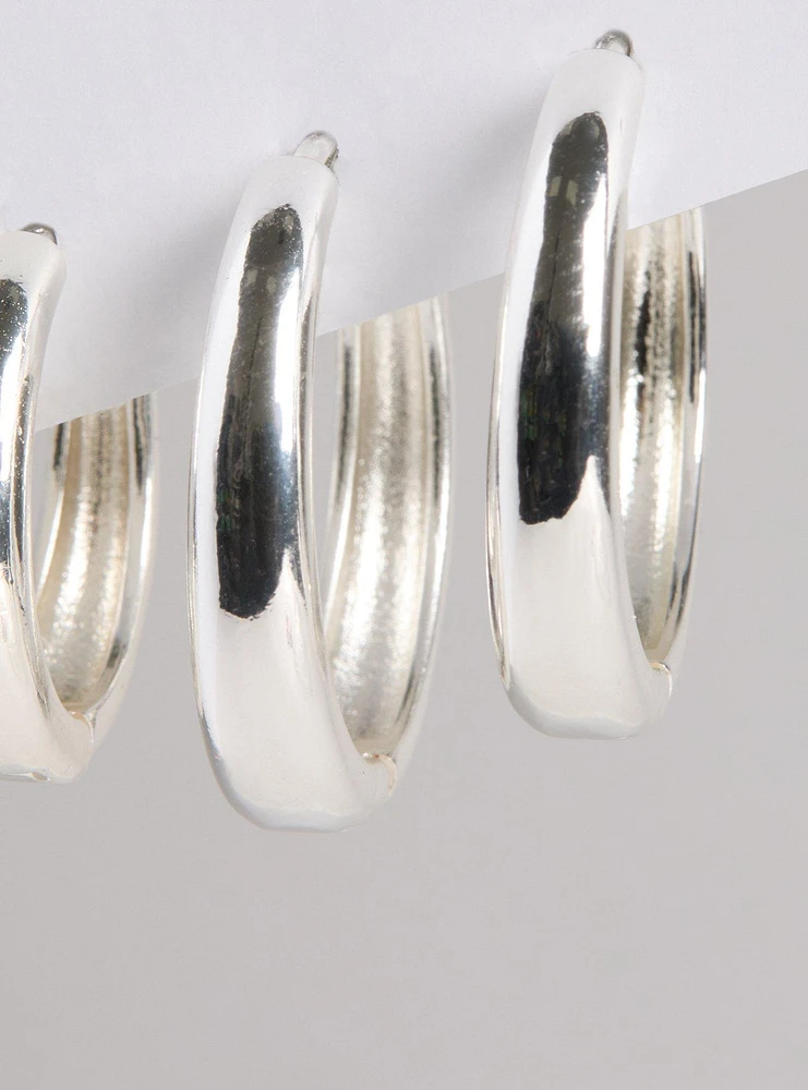Everyday Hoop Earring Set