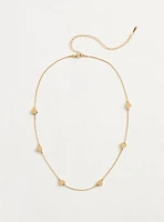 Heart Station Necklace