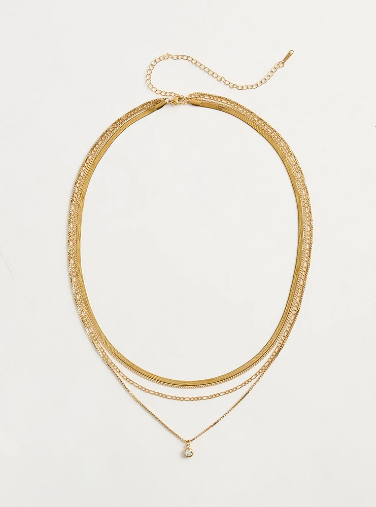 Layered Chain Necklace