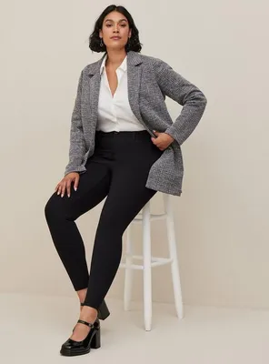 Skinny Studio Luxe Ponte Mid-Rise Pant
