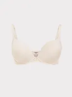 Plunge Push-Up Smooth Straight Back Bra