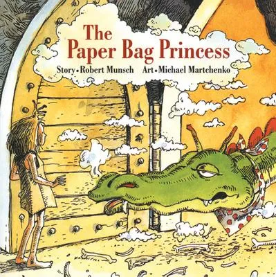 The Paper Bag Princess (Board Book, Abridged) - 