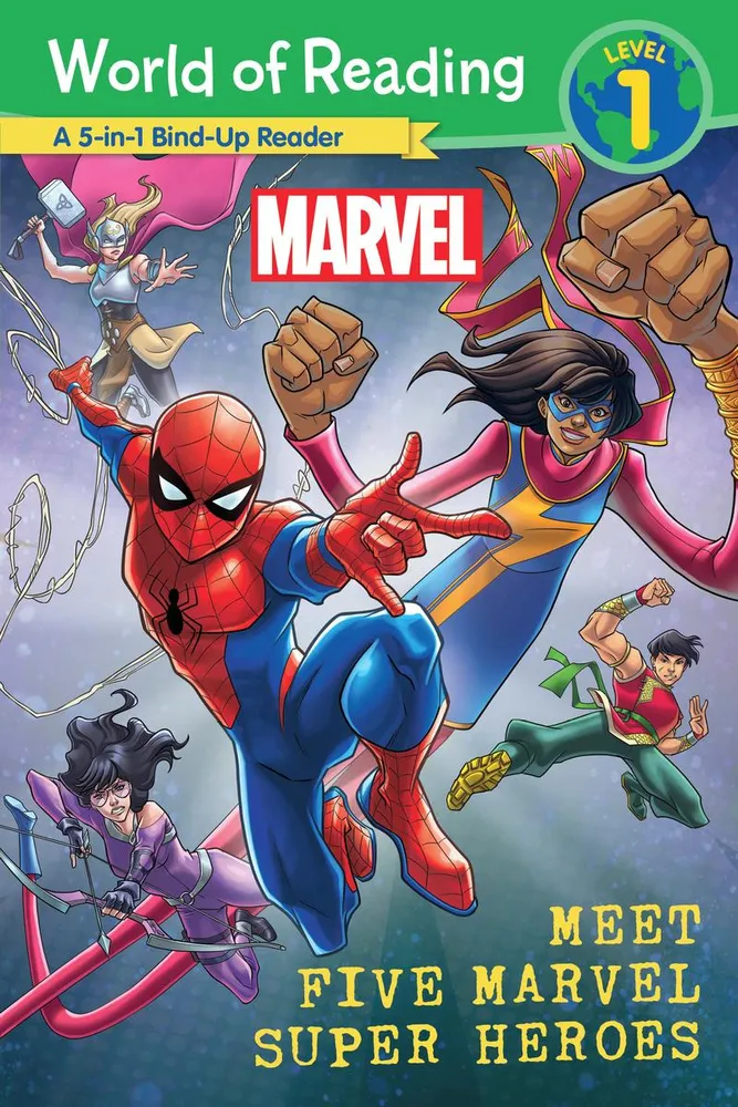 World of Reading - Meet Five Marvel Super Heroes