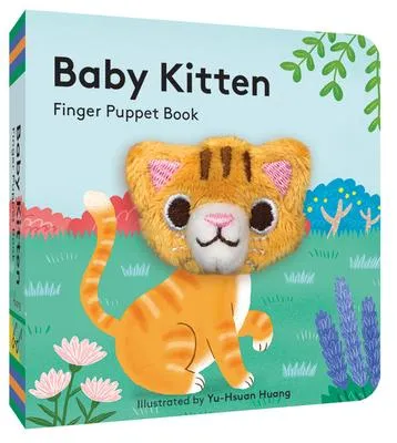 Baby Kitten - Finger Puppet Book: (Board Book with Plush Baby Cat, Best Baby Book for Newborns)