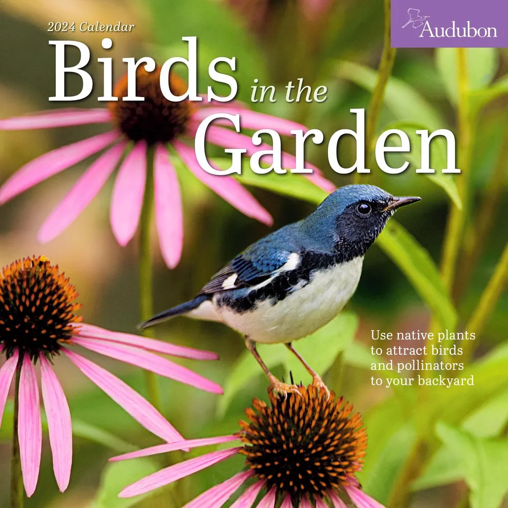 Backyard　Shopping　Hillside　Attract　Pollinators　2024　and　Centre　to　Plants　Bolen　Birds　Native　to　Calendar　Wall　Garden　Books　the　in　Audubon　Your　Use　Birds