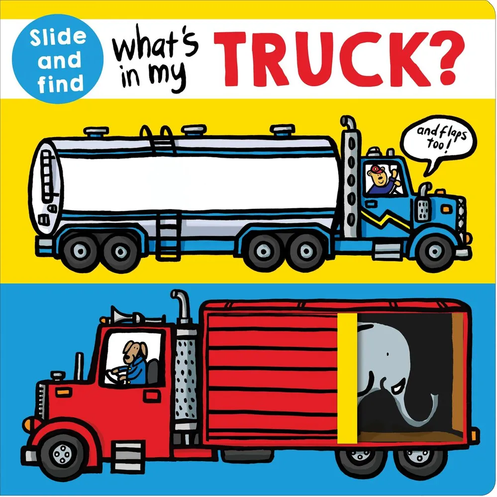 What's in my Truck? - A slide and find book