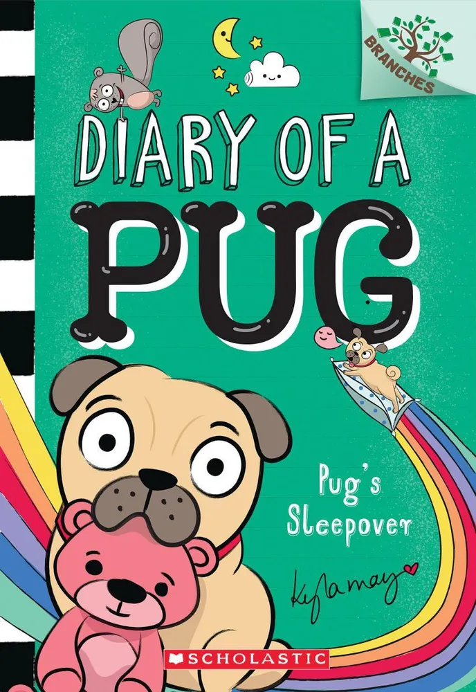 Pug's Sleepover - A Branches Book (Diary of a Pug #6)