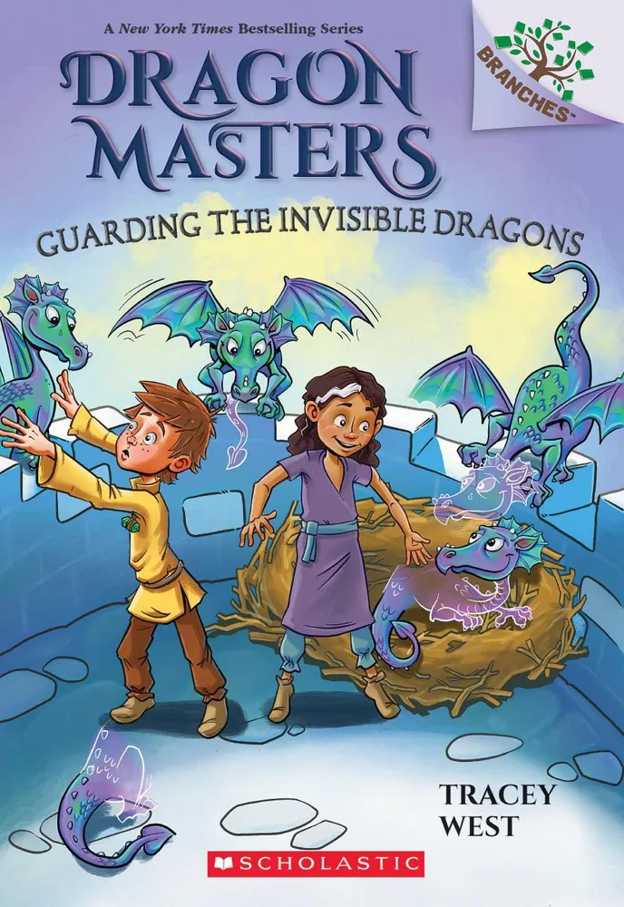 Guarding the Invisible Dragons - A Branches Book (Dragon Masters #22)