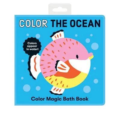 Color the Ocean Color Magic Bath Book - 