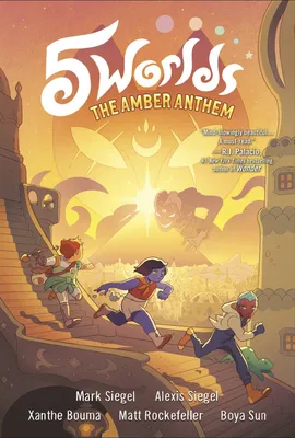 5 Worlds Book 4 - The Amber Anthem: (A Graphic Novel)