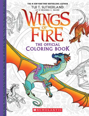 Official Wings of Fire Coloring Book - 