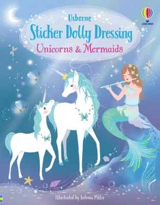 Sticker Dolly Dressing - Unicorns And Mermaids