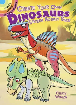 Create Your Own Dinosaurs Sticker Activity Book - 