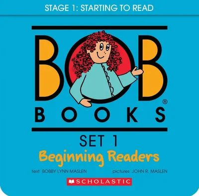 Bob Books - Set 1 - Beginning Readers Box Set | Phonics, Ages 4 and up, Kindergarten (Stage 1: Starting to Read)