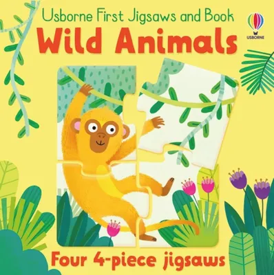 Usborne First Jigsaws - Wild Animals