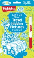 Let's Go Neon Travel Hidden Pictures Puzzles - 