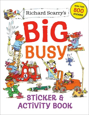 Richard Scarry's Big Busy Sticker & Activity Book - 