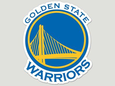 Golden State Warriors Die Cut Color Decal 8in X 8in