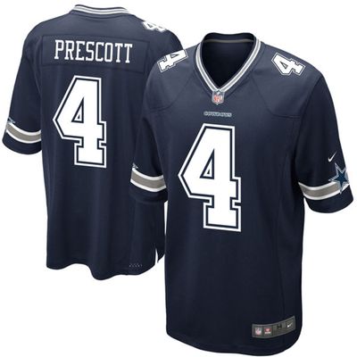 Dallas Cowboys Dak Prescott #04 Nike Navy Limited Jersey