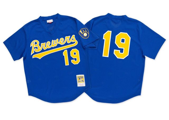 Robin Yount Milwaukee Brewers Autographed Royal Mitchell & Ness