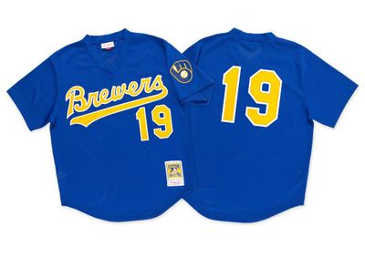 Robin Yount Milwaukee Brewers Mitchell & Ness Cooperstown Mesh
