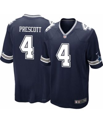 Dallas Cowboys Mens Jersey #4 Dak Prescott Nike Vapor Untouchable