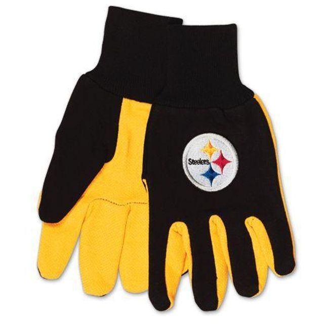 FOCO Men's Gray Pittsburgh Steelers Team Knit Gloves - Macy's