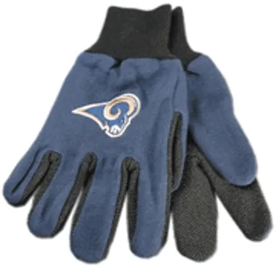 Los Angeles Rams Two Tone Gloves