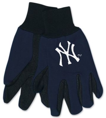 New York Yankees Two Tone Adult Size Utility Gloves