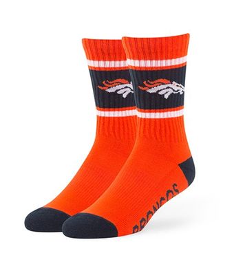 Denver Broncos Duster Sport Socks Orange 47' Brand