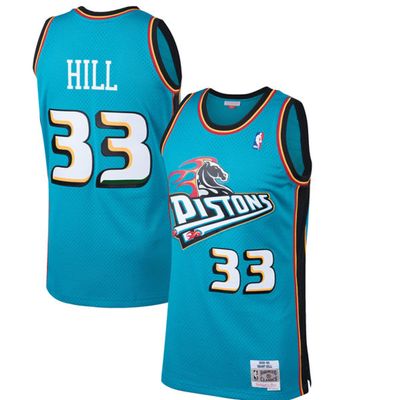 Lids Detroit Pistons Mitchell & Ness Big Tall Hardwood Classics Split  Pullover Hoodie - Teal/Red