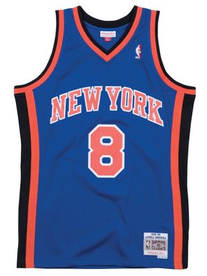 Youth New York Knicks RJ Barrett Jordan Brand Blue 2020/21 Swingman Player  Jersey - Statement Edition