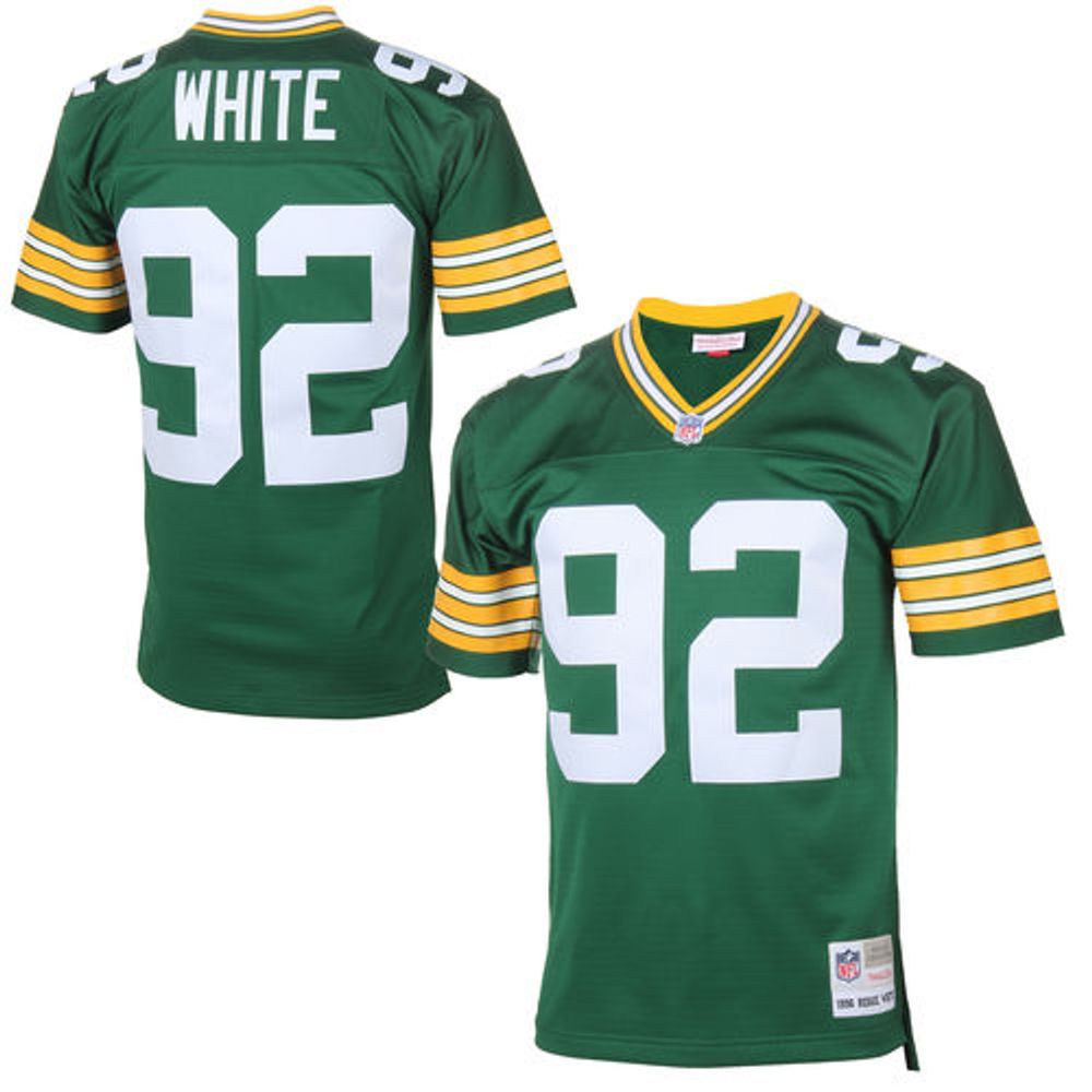 Men's Green Bay Packers Reggie White Mitchell & Ness Retired Player Replica Jersey 1996