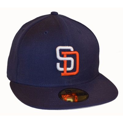 San Diego Padres New Era Scratch Squared Trucker 9FIFTY Snapback Hat - Black