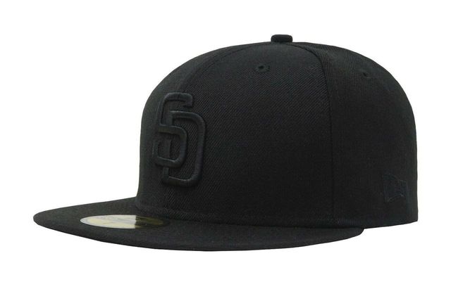 47 White San Diego Padres Dark Tropic Bucket Hat in Black for Men