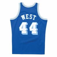 Men's Los Angeles Lakers Jerry West Mitchell & Ness Blue Hardwood Classics 1960-61 Swingman Jersey