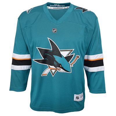 San Jose Sharks Youth Teal Jearsey