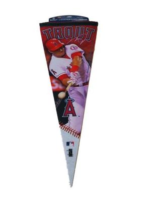 Angels Mike Trout Felt Pennant